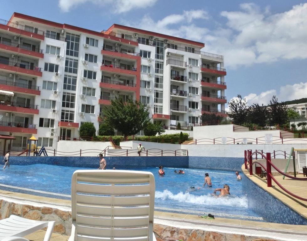 Panoramic Sea View Apartment Crown, Pools And Beach, Sweti Wlas Exterior foto